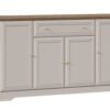 KORAL elegancka wysoka komoda z szufladą 165 cm CASHMERE - MAVELIE OAK