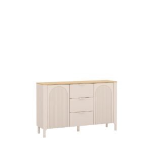 BELLA komoda ,szafka  153,1 cm DĄB VICENZA - CASHMERE